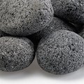 Piazza Gray & Black Lava Stone - Large, 10 lbs PI2195016